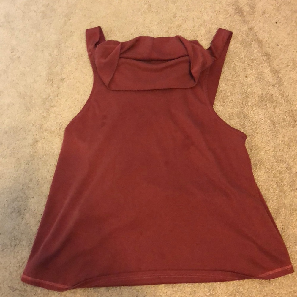 Maroon blouse